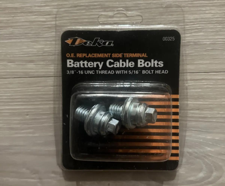 DEKA BATTERY CABLE BOLTS