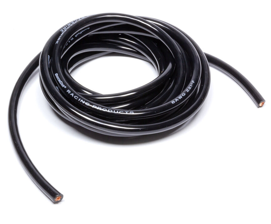 8  GAUGE WIRE /  COLOR: BLACK  / PRICE: PF