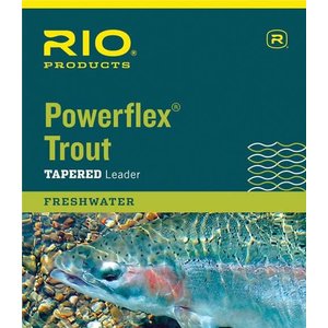 Rio Powerflex 9ft Knotless Leader 3 pack