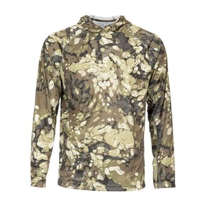 Simms Solarflex Hoody Riparian Camo Print