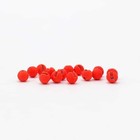 Firehole Stones Slotted Tungsten Beads Screaming Red