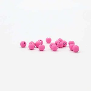 Firehole Stones Slotted Tungsten Beads Pink Panther