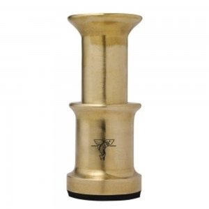 Dr. Slick Hair Stacker (Medium, 2'', w/Padded Base, Gold/Brass)