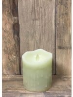 Ivory Moving Flame LED Pillar Candle