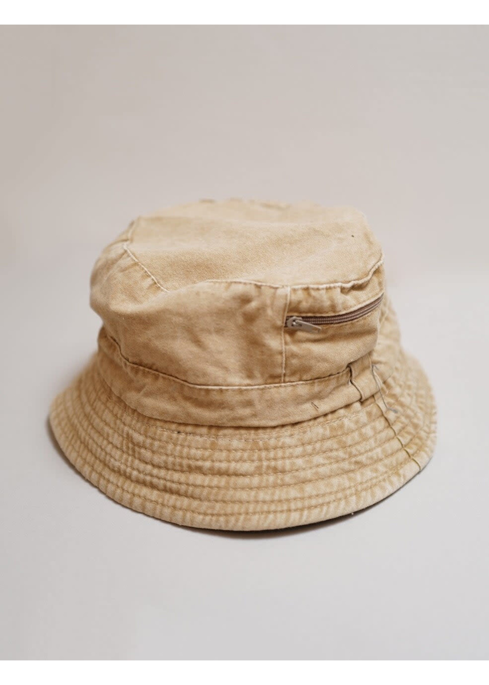 Beige Bucket Hat