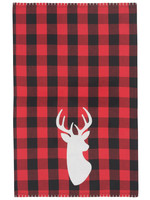 Now Designs Buffalo Check Deer Dishtowel