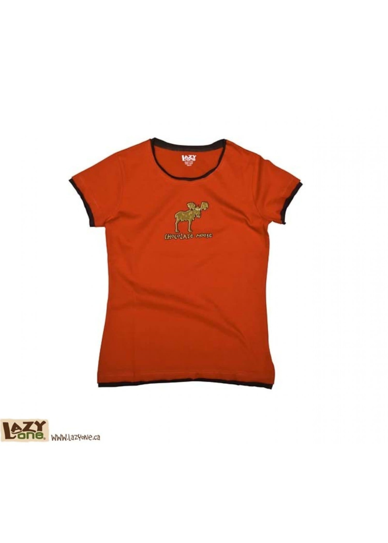 Lazy One Chocolate Moose Women's PJ Top