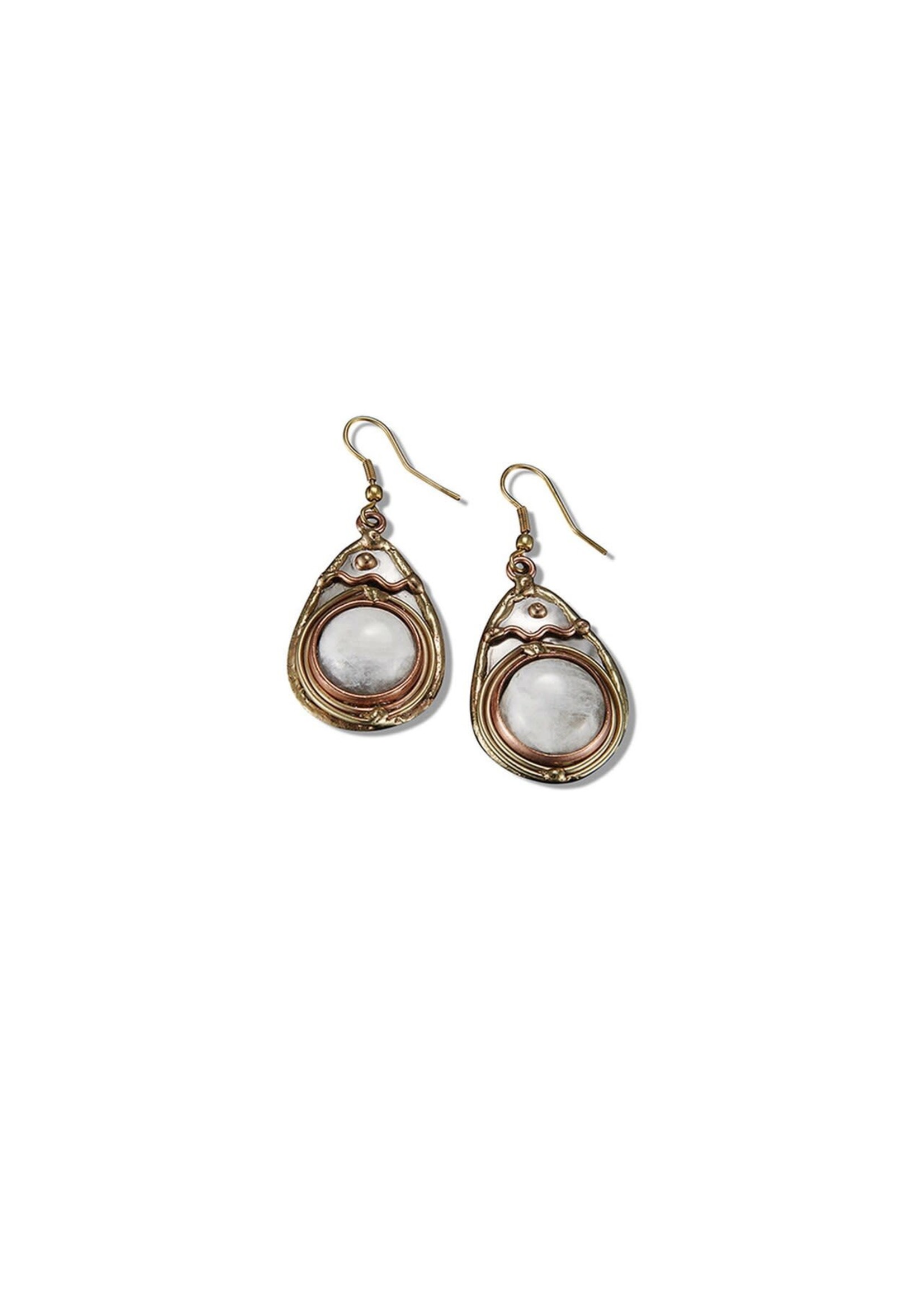 Janya Moonstone Earrings