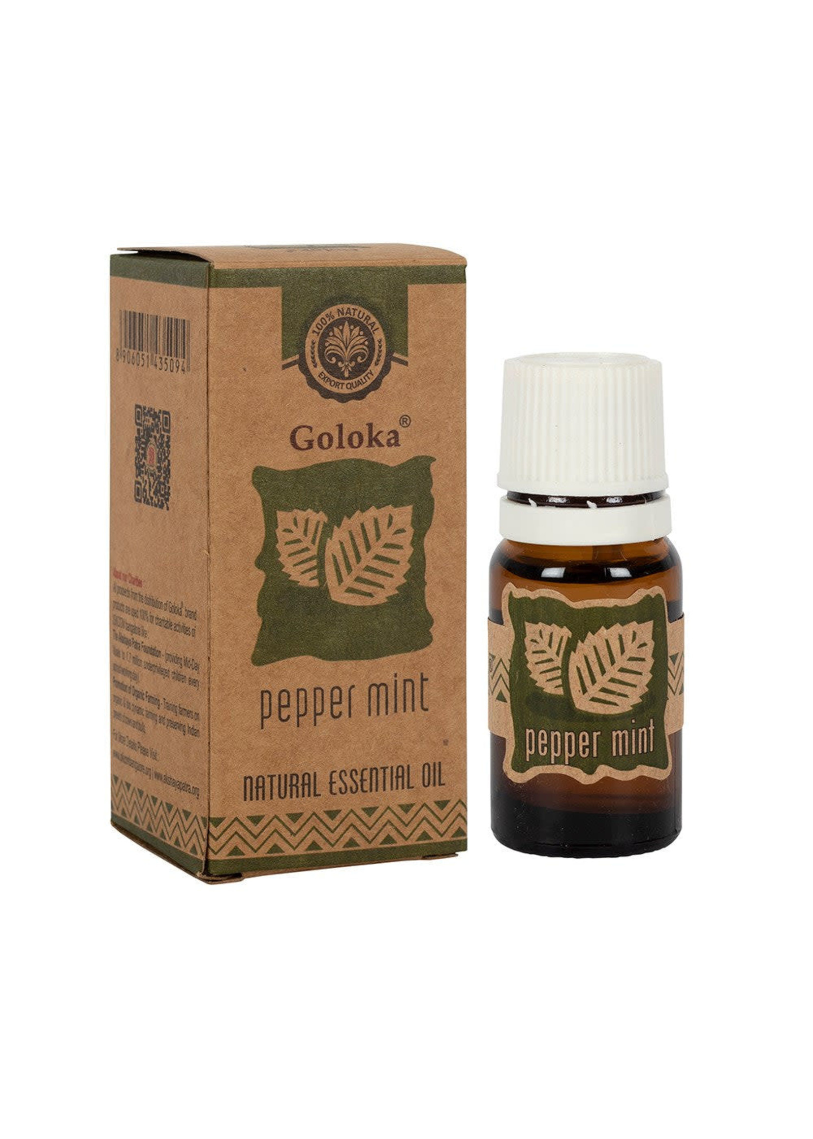 Goloka Pure Peppermint Essential Oil