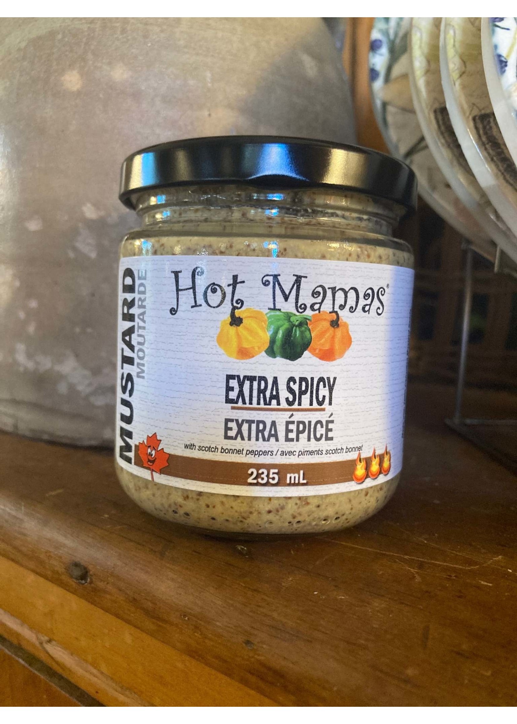 Hot Mamas’  Extra Spicy Mustard