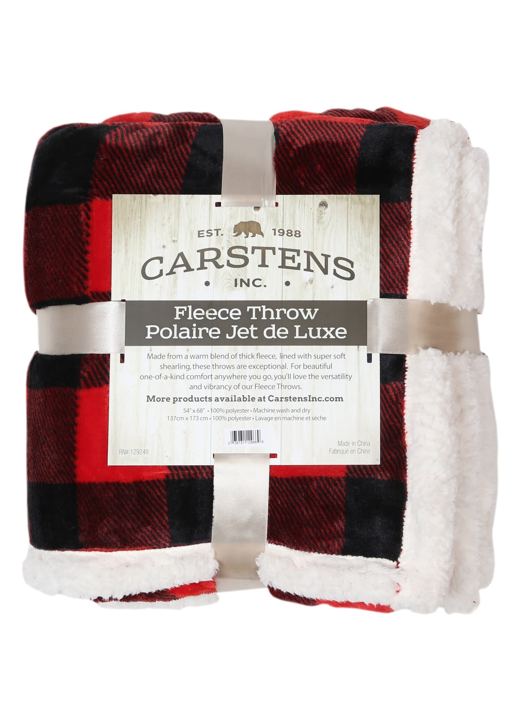 Lumberjack Plaid Throw