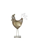 20" Rustic Garden Standing Hen - PICK UP ONLY