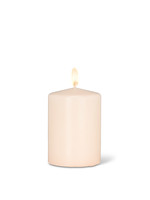 Small Classic Candle Cream 4"