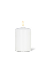 Small Classic Candle White 4"