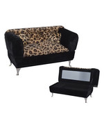 Leopard Print Sofa Shaped Jewellery Box