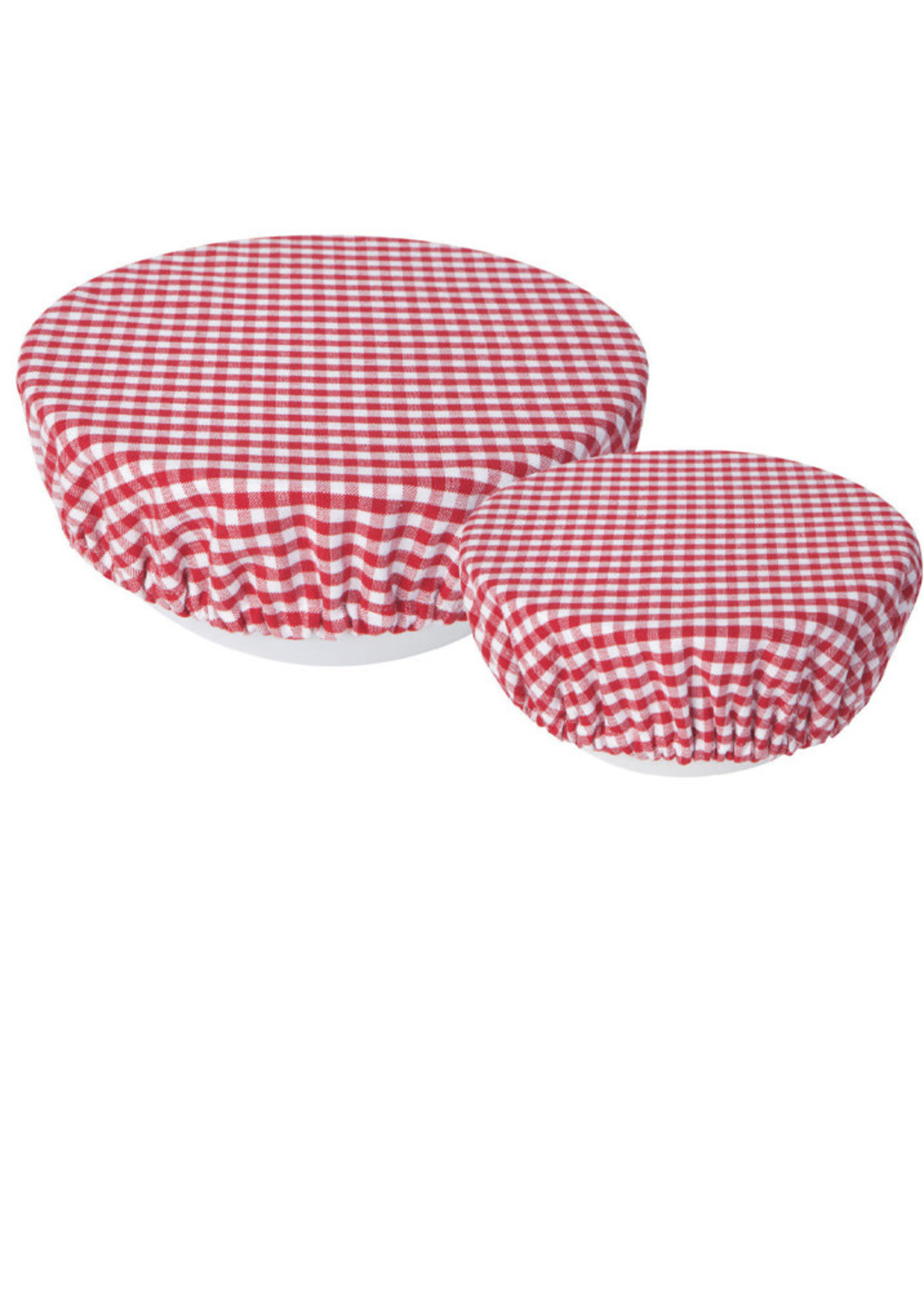Gingham Bowl Cover Set of 2