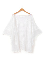 White Lace Cover Up