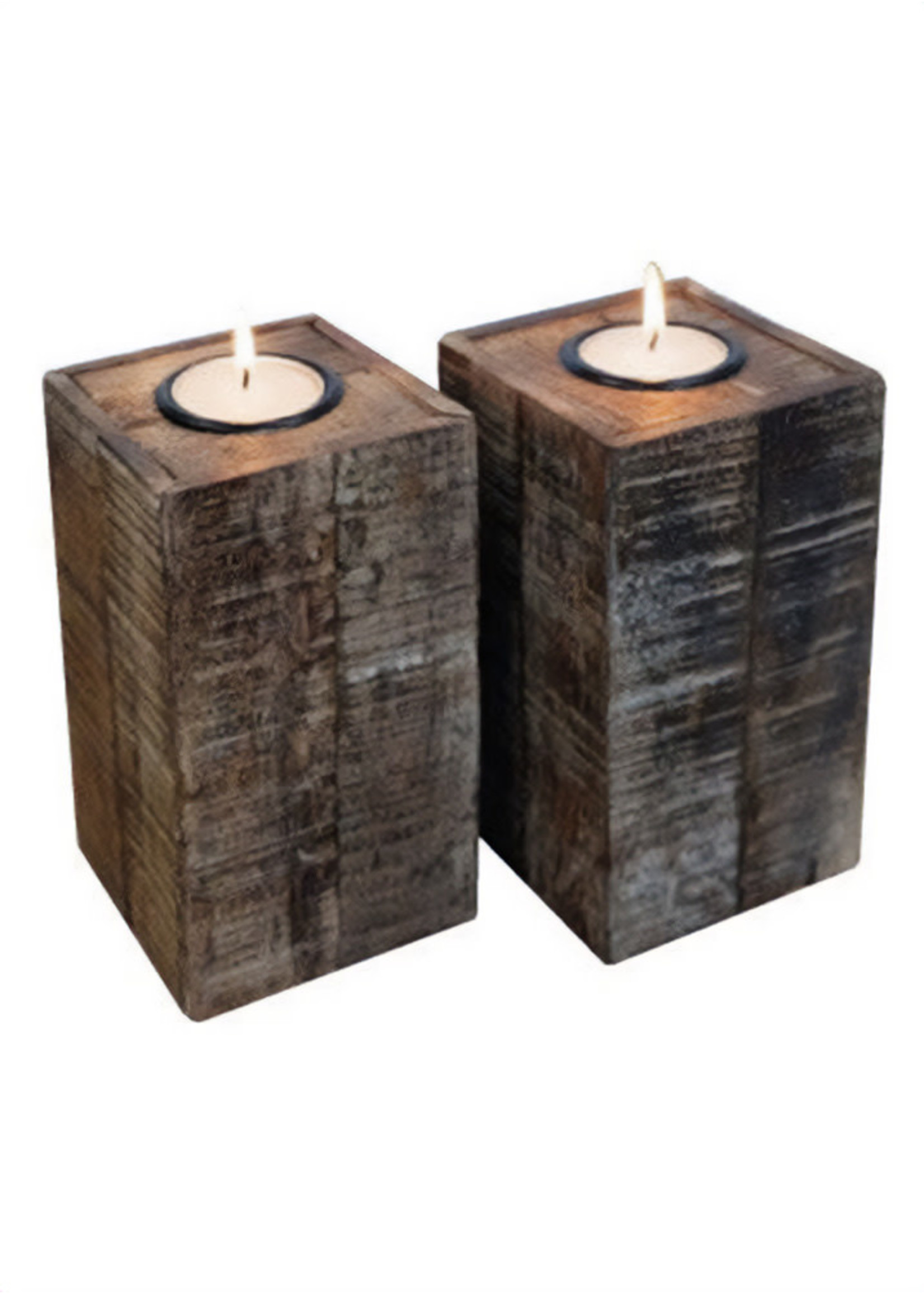 Reclaimed Army Barracks Tea Light Holders