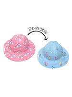 Flap Jack Kids Reversible Rainbow/Unicorn Baby Sun Hat