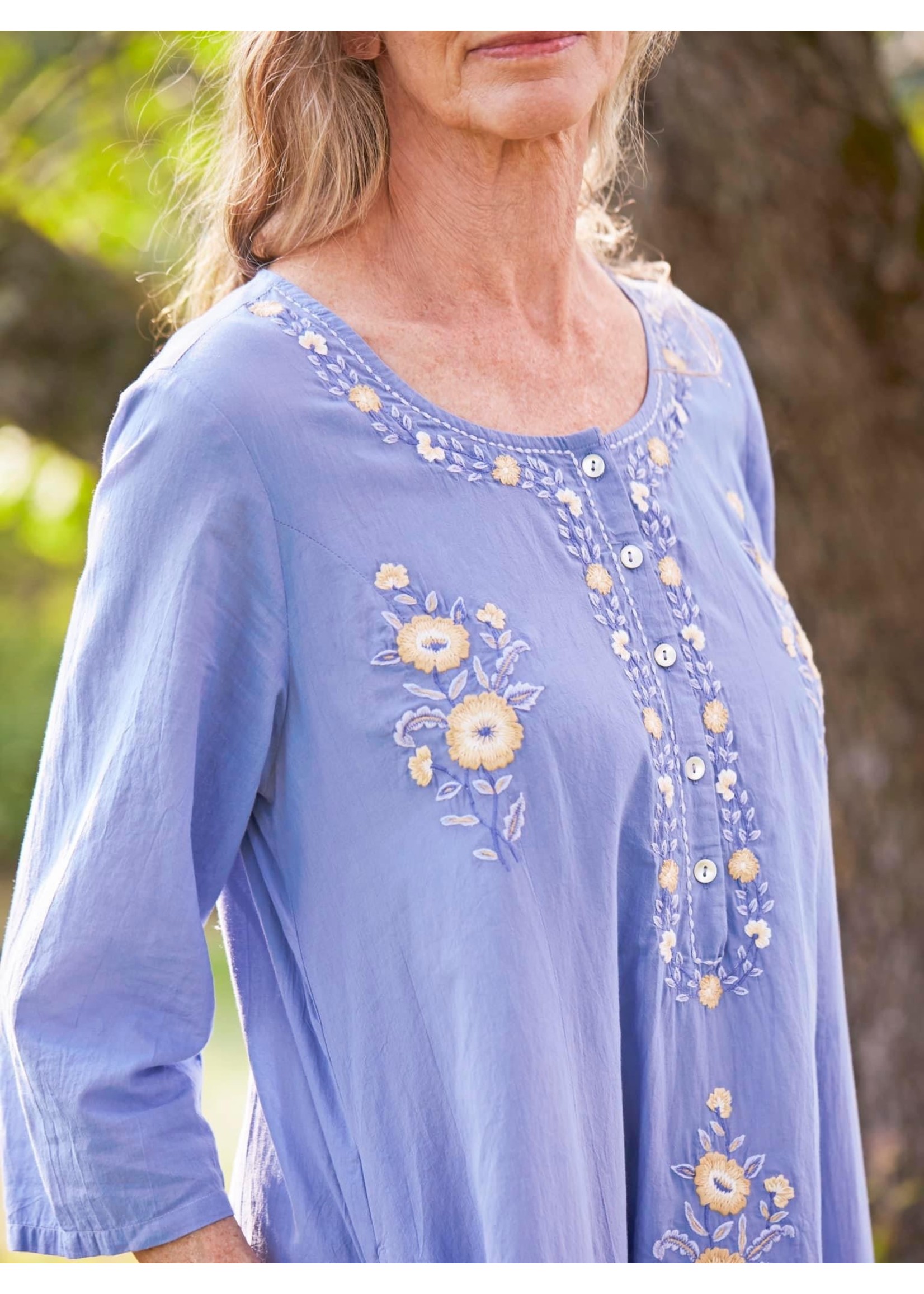 April Cornell French Morning Caftan M