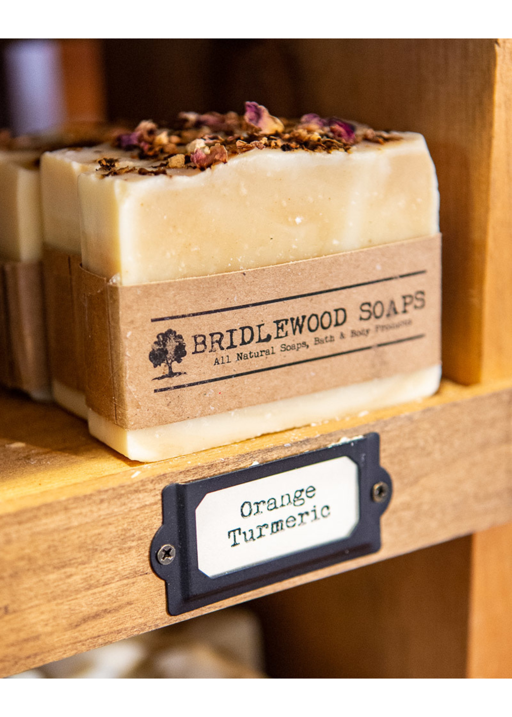 Bridlewood Soaps Orange Turmeric Soap Bar