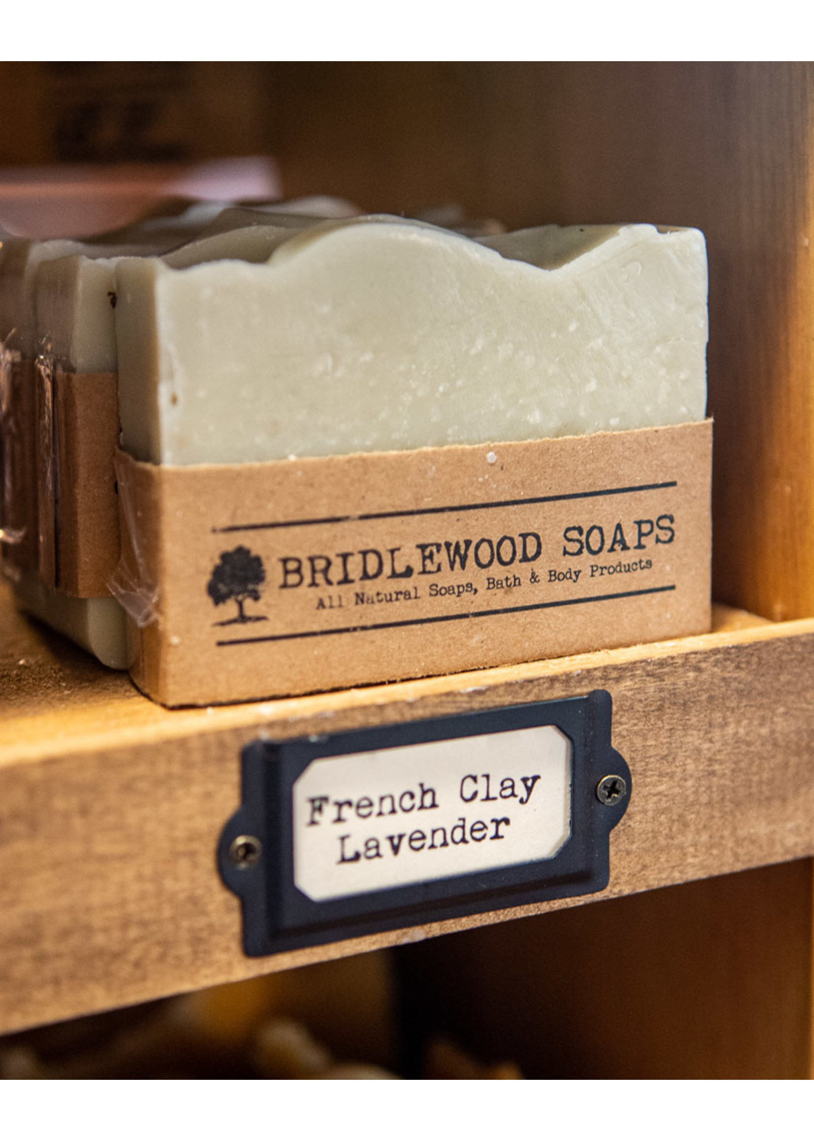 Bridlewood Soaps French Clay Lavender Soap Bar