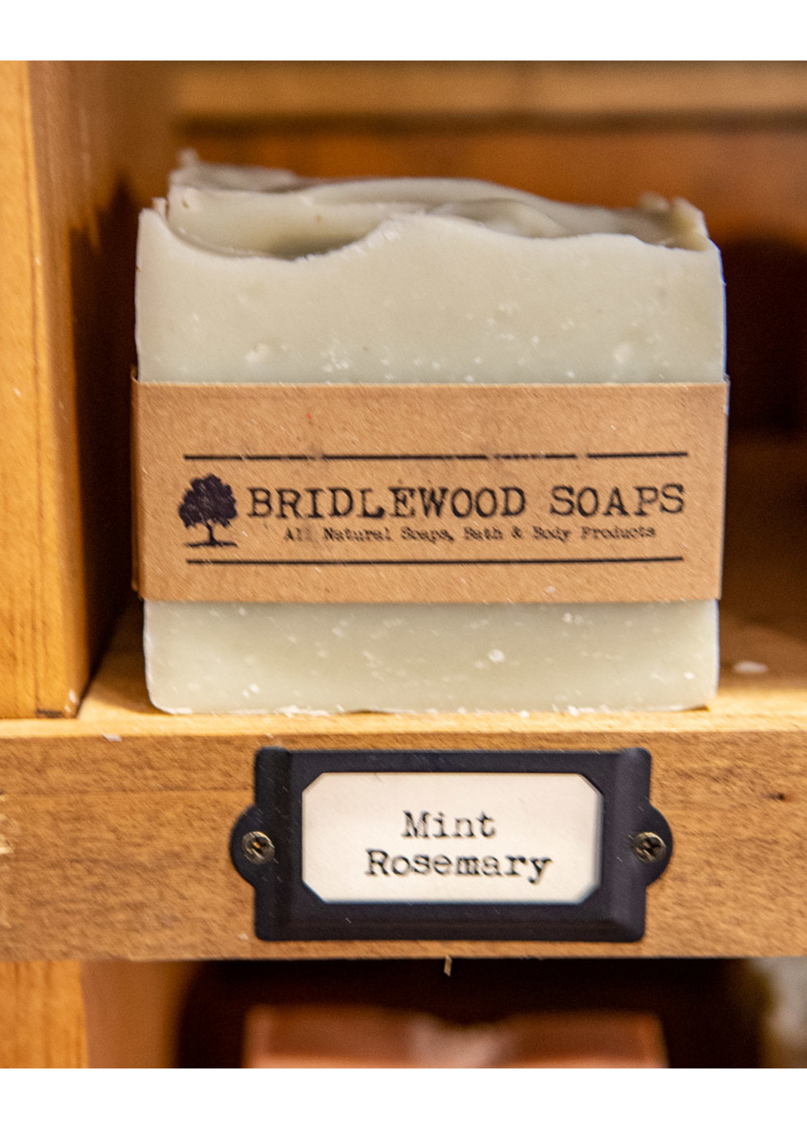 Bridlewood Soaps Mint Rosemary  Soap Bar