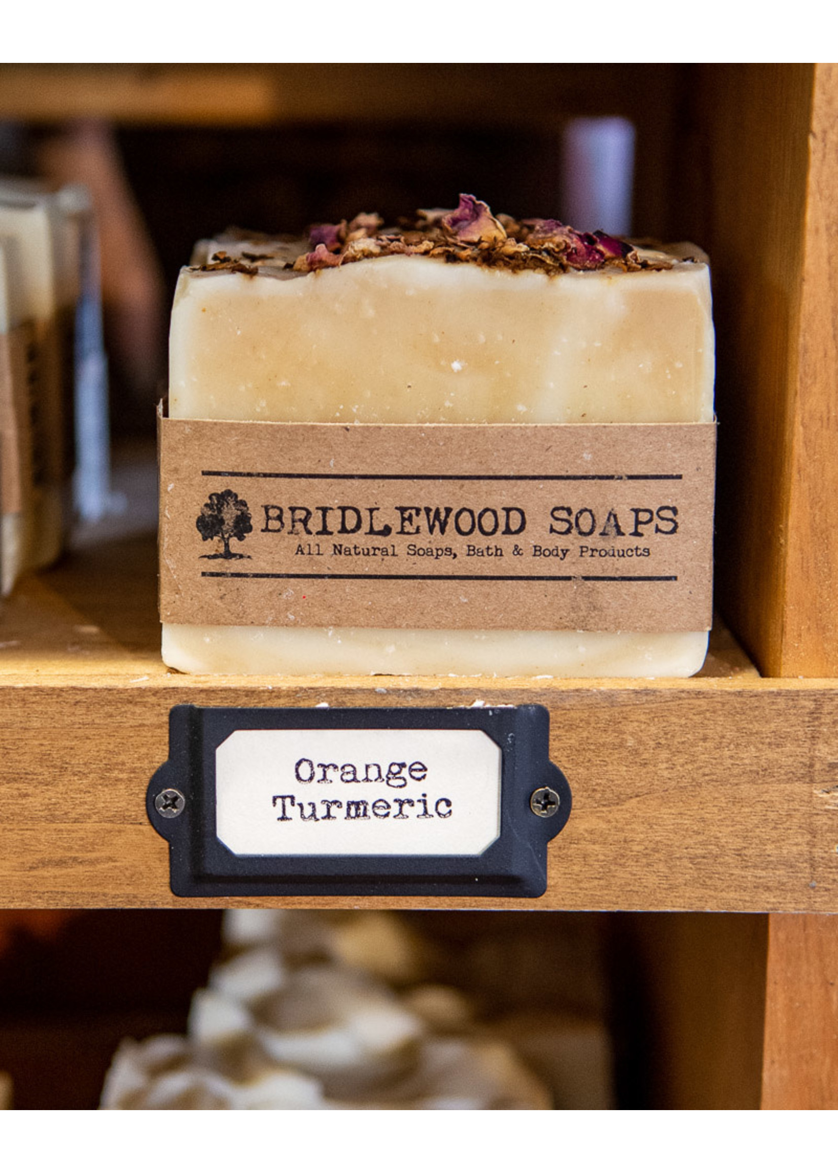 Bridlewood Soaps Orange Turmeric Soap Bar