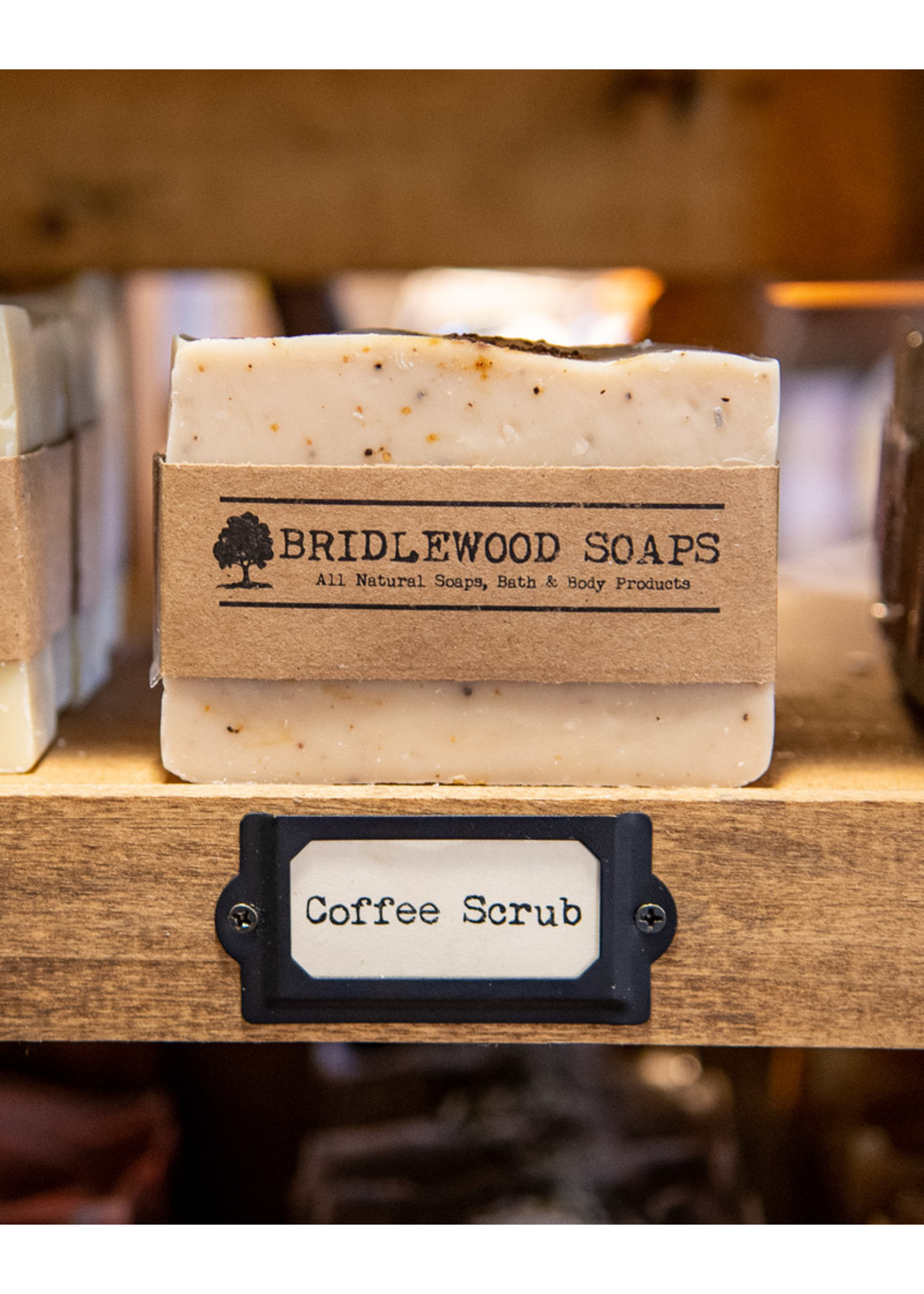 Bridlewood Soaps Coffee Scrub Soap Bar