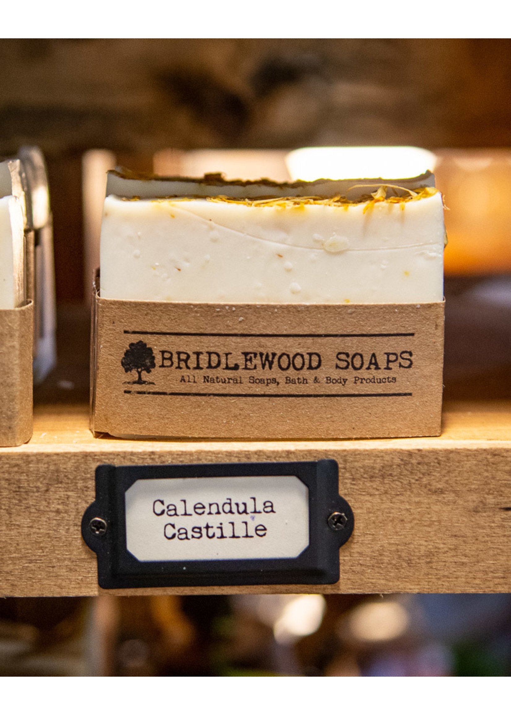 Bridlewood Soaps Calendula Castille Soap Bar