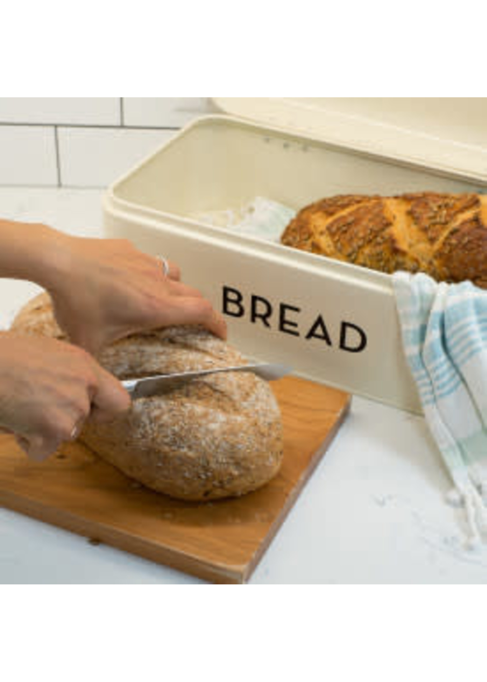 Bread Bin Small - Ivory