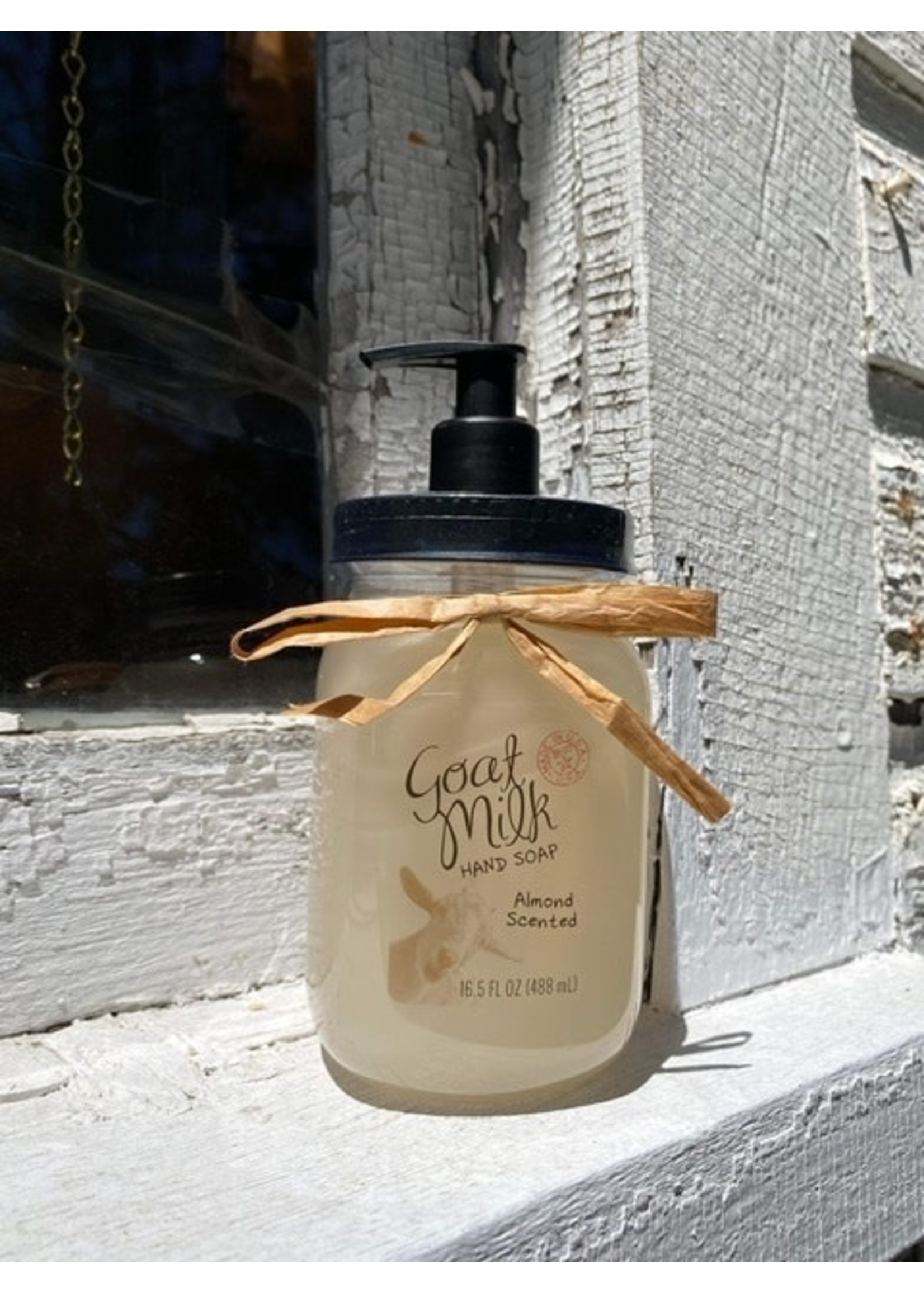 San Francisco Soap Comp Goat Milk Liquid Soap Almond