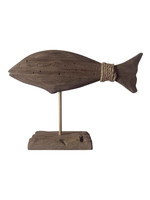 Wooden Fish on A Stand