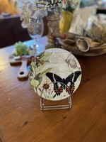 Butterfly Black and Red Trivet