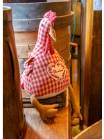 Chicken Door Stop Red Large