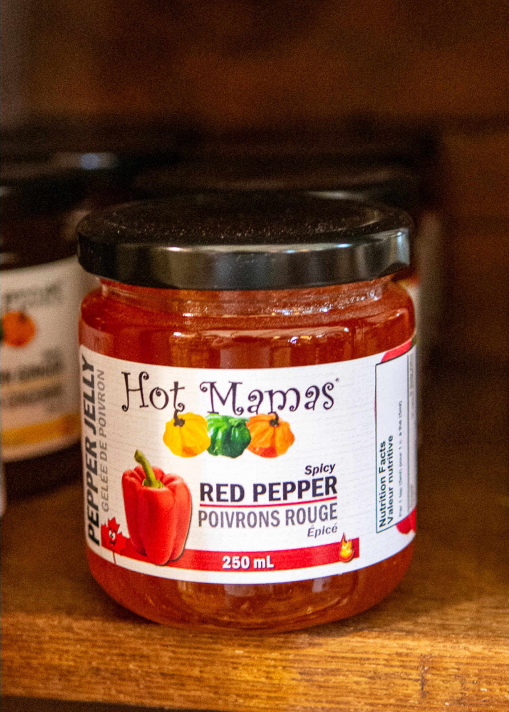 Hot Mamas’ Spicy Red Pepper Jelly