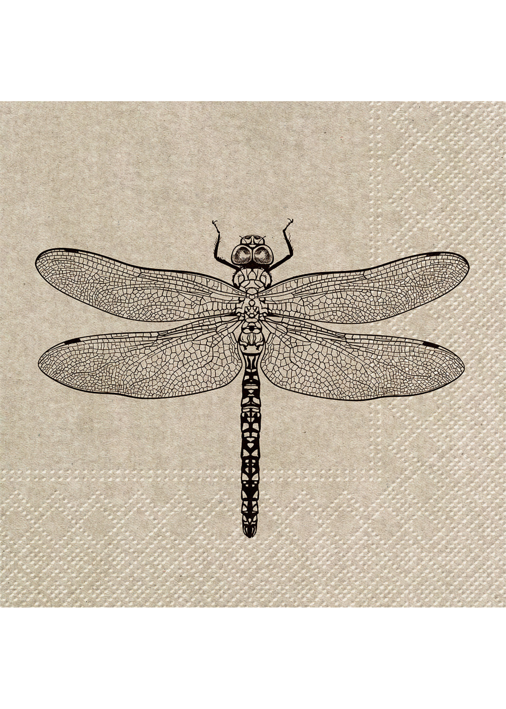 Dragonfly Napkins - Paw Decor Collection - 20 QTY