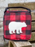 Now Designs Buffalo Check Bear Reusable Lunch Bag