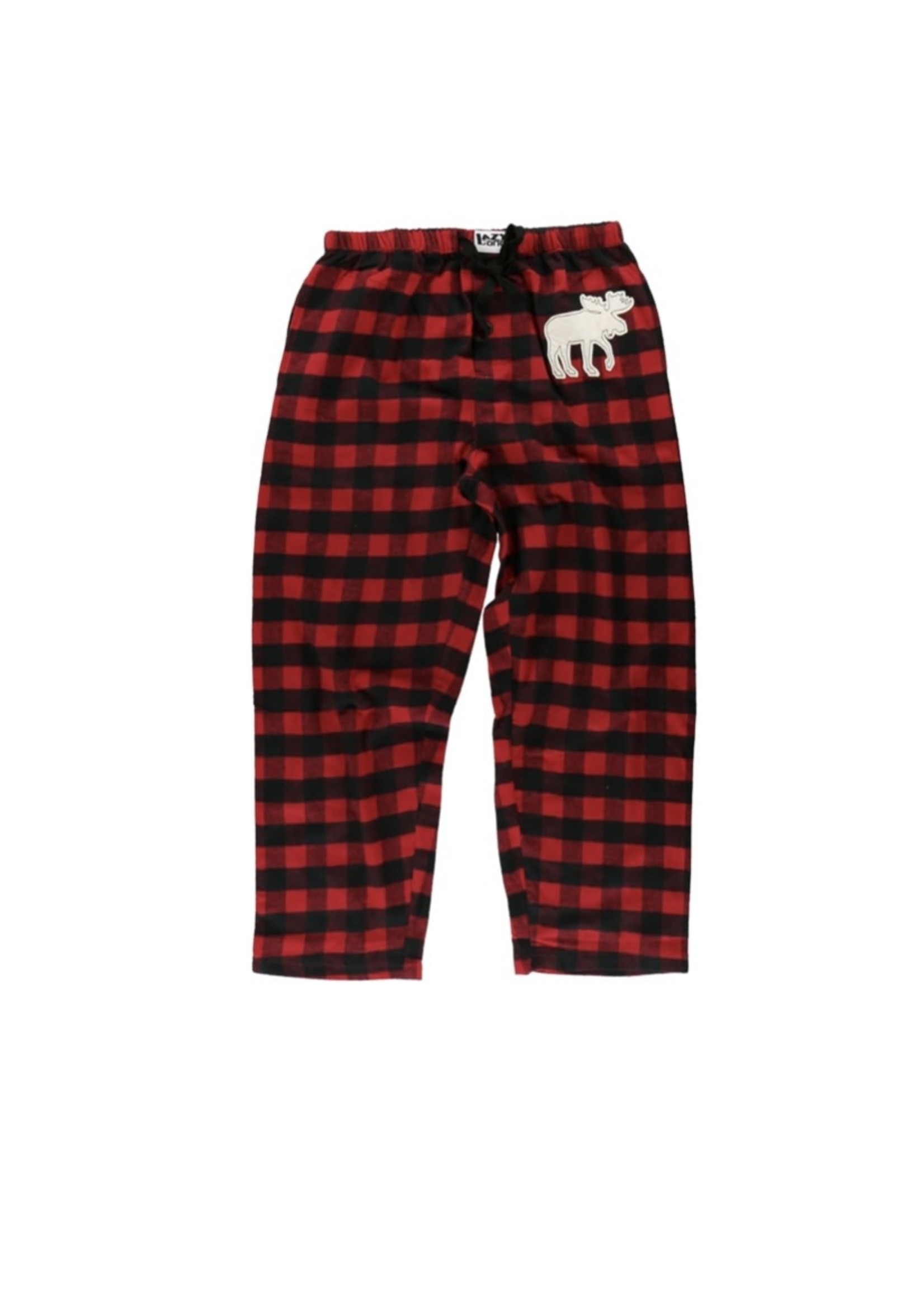 Lazy One Moose Plaid Unisex  PJ Pant