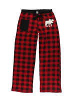 Lazy One Moose Plaid - Yoga Pant