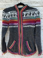 Alpaca Panza Sweater Charcoal