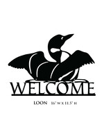 Northbound Elements Welcome Loon Sign - PICK UP ONLY
