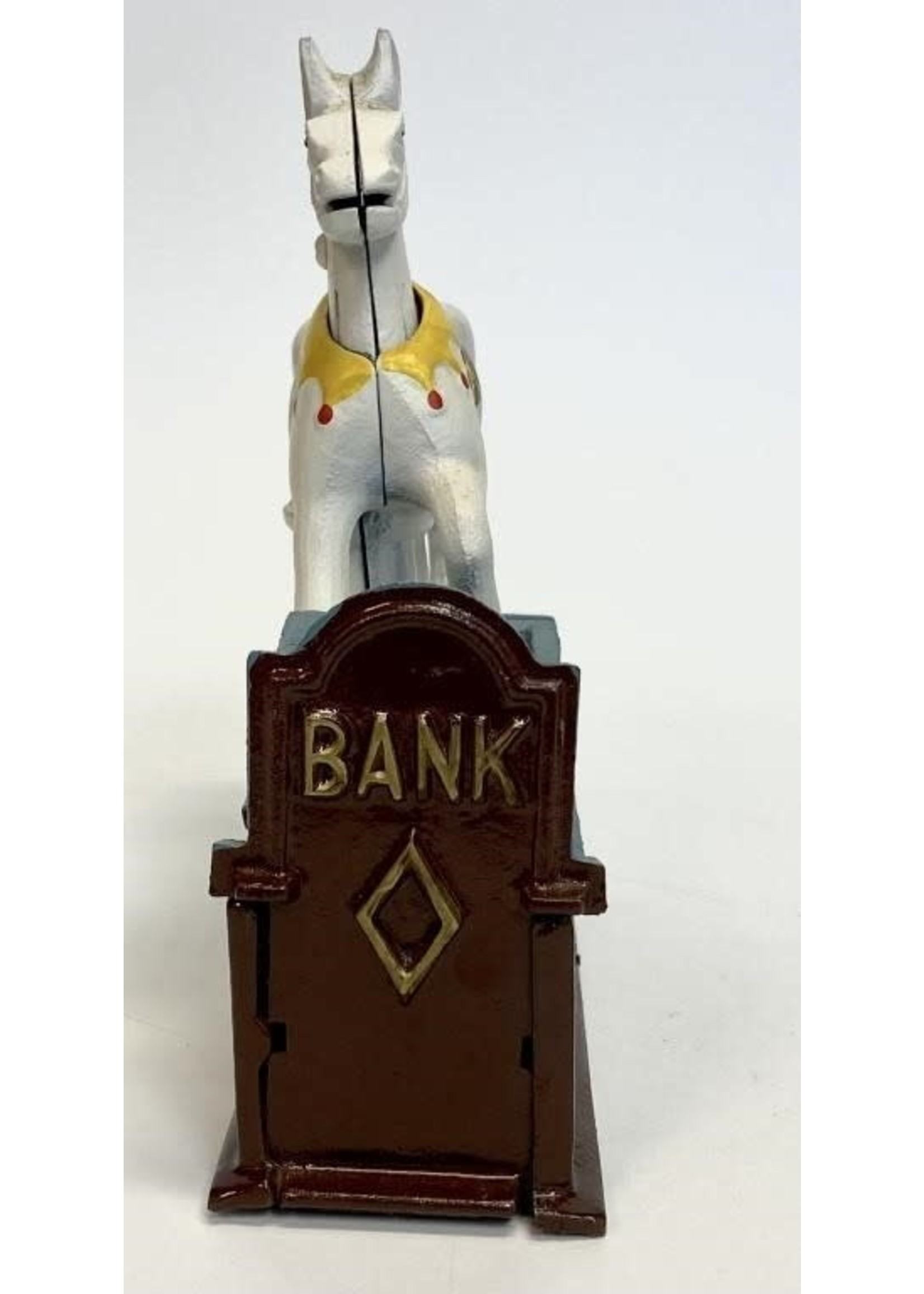 Vintage Cast Iron Trick Pony Bank