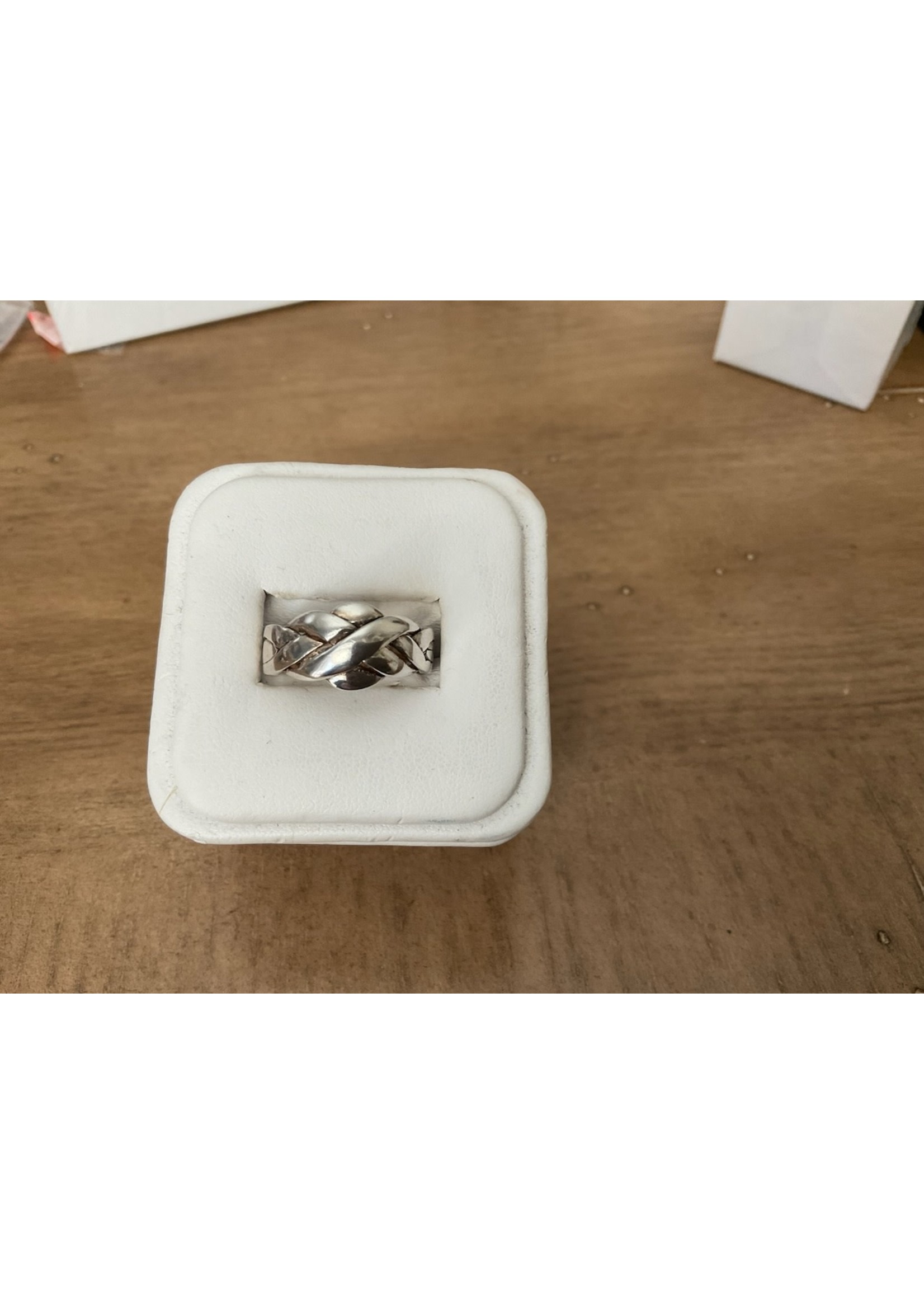 Sterling Silver “Puzzle” Ring