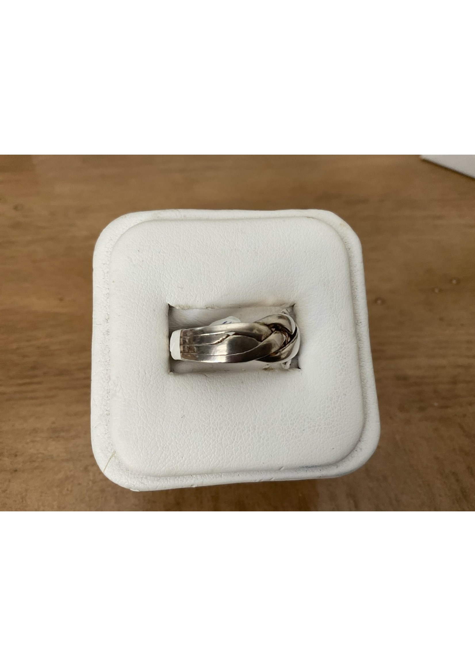 Sterling Silver “Puzzle” Ring