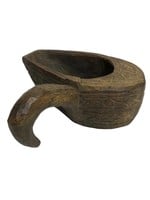 Hand Hewn Primitive Drinking Cup