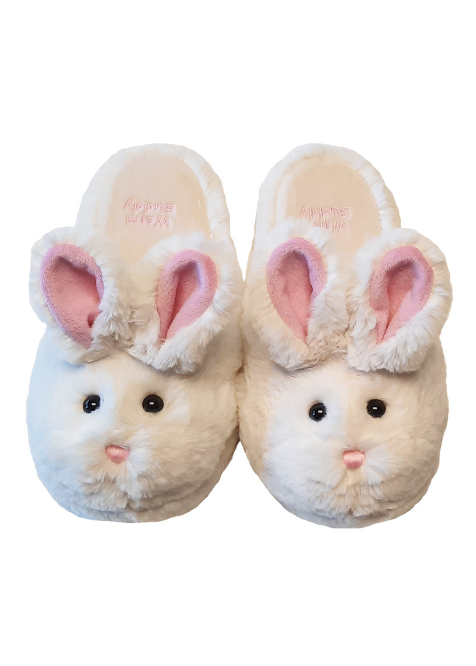 Warm Buddy Small Bunny Slippers - Small size 4-5