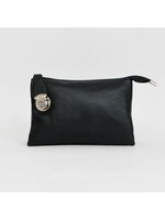 Caracol Black X-Body Bag with Multi Pockets & Removable Adjustable Straps & Wristlet