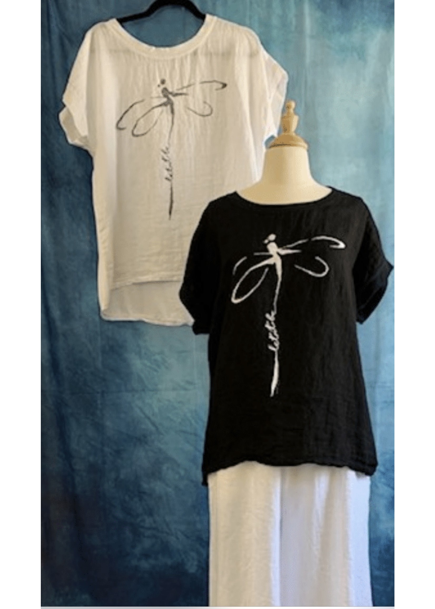 Plum Loco Dragonfly Top