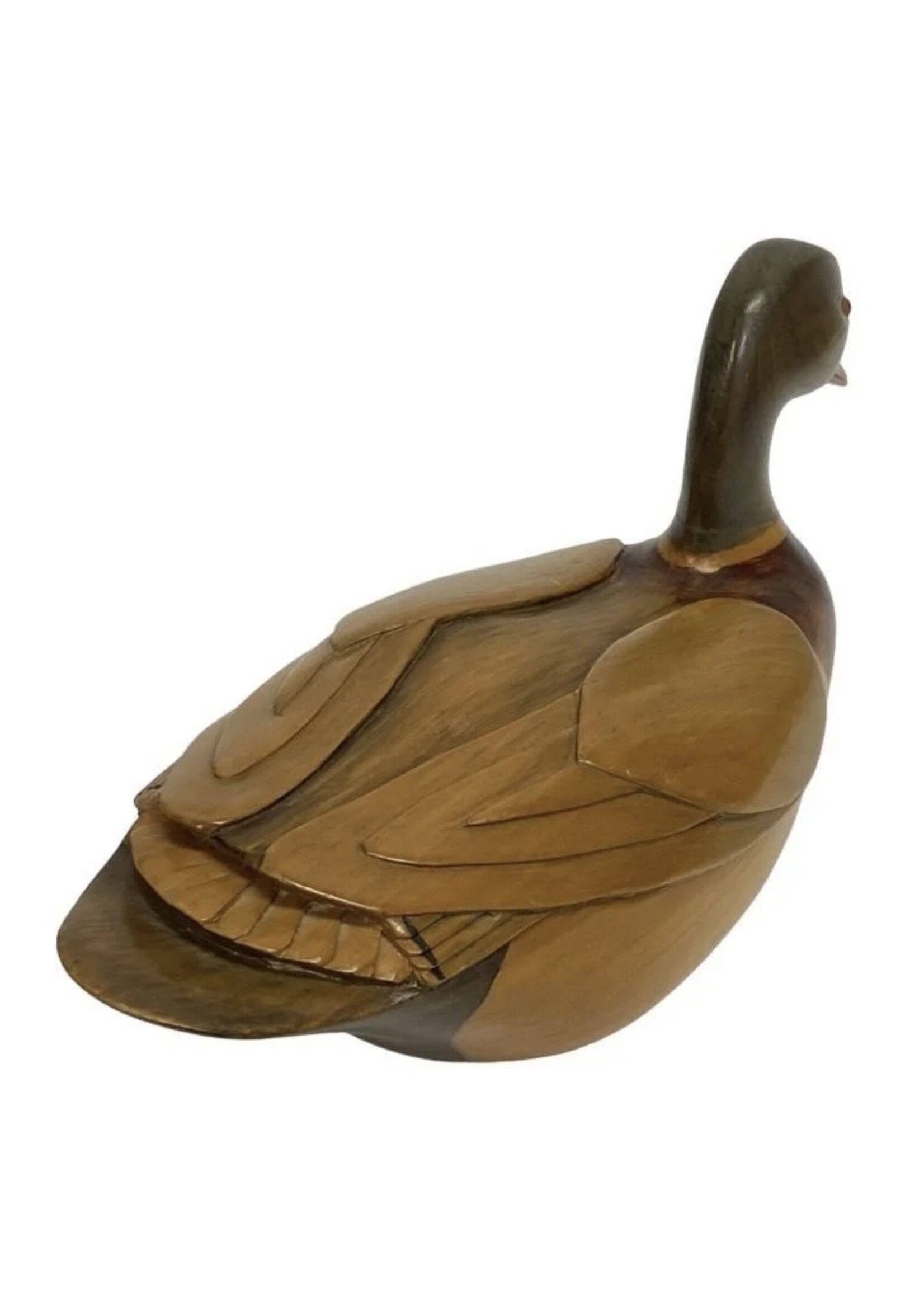 Mallard Duck Carving By John Grainger